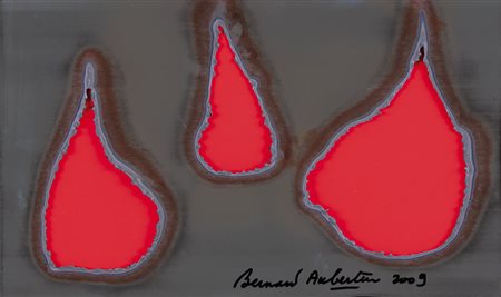 BERNARD AUBERTIN Fontenay aux Roses 1934 Fer brulè, 2009 lamiera bruciata cm....