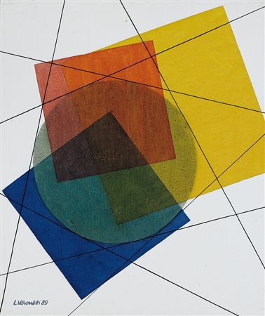 LUIGI VERONESI Milano 28/05/1908 - Milano 25/02/1998 Costruzione SCIN 2, 1989...