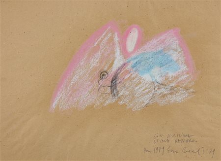 ENZO CUCCHI Morro D'alba (An) 14/11/1949 L'Angelo, 1979 tecnica mista su...