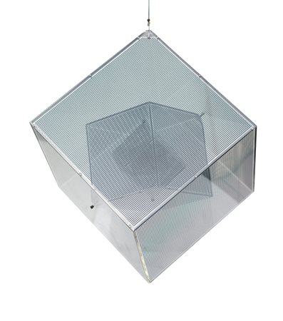 DAVIDE BORIANI Milano 05/04/1936 Ipercubo a 5 colori, 1962/64 scultura in...