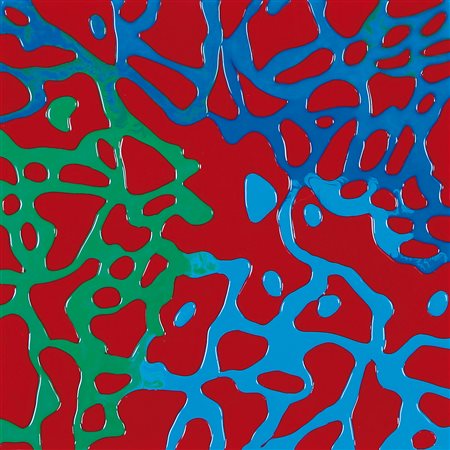 DAVIDE NIDO Senago 1966 Fluido colorato, 2009 tecnica mista su tela cm....