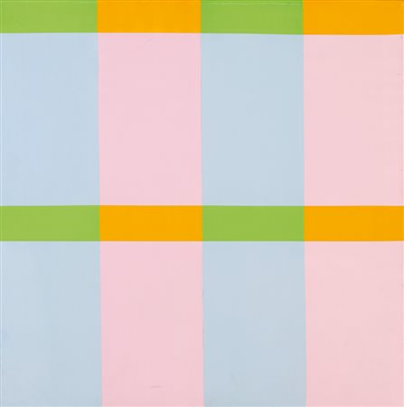 JORRIT TORNQUIST Graz 1938 Senza titolo, 1969 acrilico su tela cm. 55x55,...