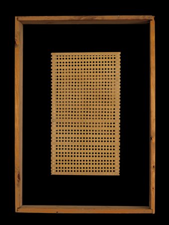 ALBERTO BIASI Padova 02/06/1937 Trama, 1959 tecnica mista e assemblaggi di...