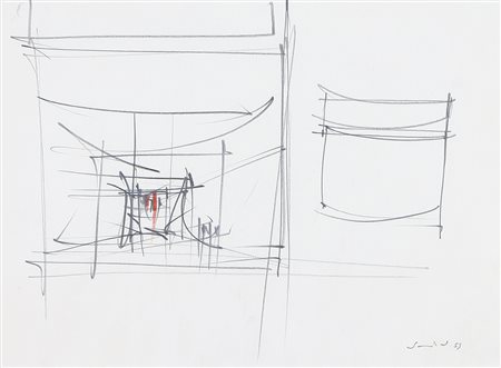 EMILIO SCANAVINO Genova 28/02/1922 - Milano 29/11/1986 Senza titolo, 1959...