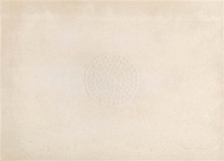 ENRICO CASTELLANI Castelmassa (Ro) 04/08/1930 Senza titolo multiplo a rilievo...