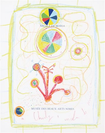 NICOLA DE MARIA Foglianise (Bn) 06/12/1954 Senza titolo, 1989 tecnica mista,...