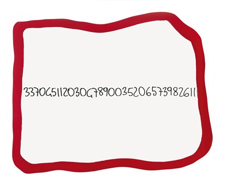 MICHELANGELO PISTOLETTO Biella (Vc) 25/06/1933 Frattali, 1999-2000 smalti su...