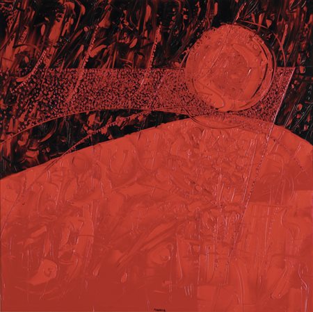 CAMILLO FRANCIA Casale Monferrato (Al) 1955 Senza titolo rosso, 2007 olio su...