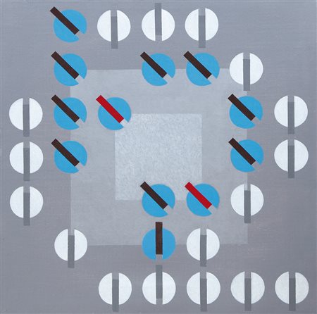 CARLO NANGERONI New York (U.S.A.) 24/06/1922 Interferenze dinamiche, 2005...