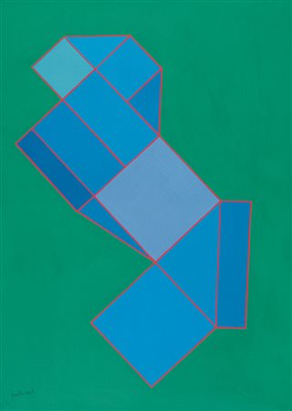 ACHILLE PERILLI Roma 28/01/1927 La fine della dimensione, 2006 tecnica mista...