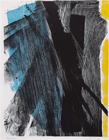 HANS HARTUNG Lipsia 1904 - Antibes 1989 L 1984-2, La première métamorphose du...