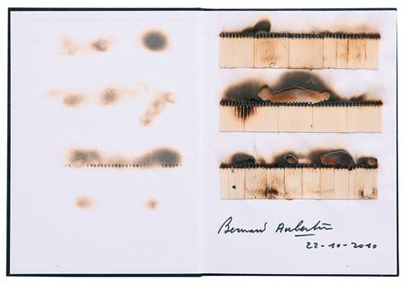 BERNARD AUBERTIN Fontenay aux Roses 1934 Dessin de feu, 2010 applicazioni di...