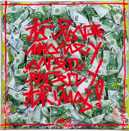 PETER HIDE Tradate (VA) 31/10/1965 To love money over every thing, 2012...