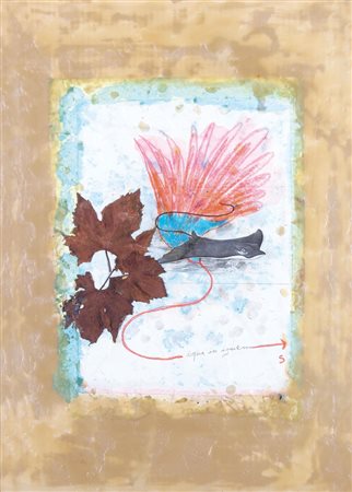 CLAUDIO COSTA Tirana (Albania) 22/06/1942 - Genova 1995 Acqua in ignem...