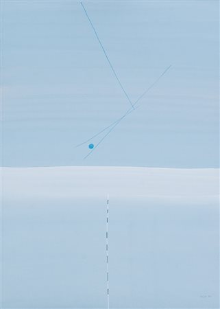 VALENTINO VAGO Barlassina (Mi) 16/12/1931 Senza titolo, 1983 tecnica mista su...