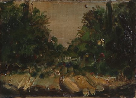 PIETRO ANNIGONI Milano 07/06/1910 - Firenze 28/10/1988 Paesaggio, anni '70...