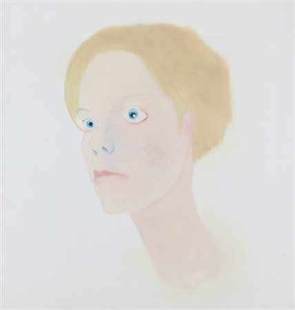 VANESSA BEECROFT Genova 1969 Jen, 1996 olio su tela cm. 90x85, opera non...