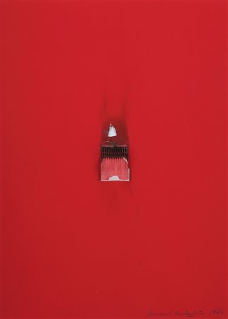 BERNARD AUBERTIN Fontenay aux Roses 1934 Senza titolo, 1974 fiammiferi e...