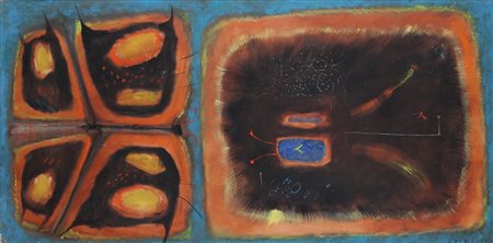 MARTIN BRADLEY Richmond (Inghilterra) 1931 Les papillons de Tijuca, 1966 olio...