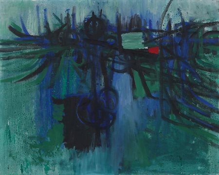 CESARE PEVERELLI Milano 30/05/1922 - Parigi 10/03/2000 Paesaggio sull'Adda,...