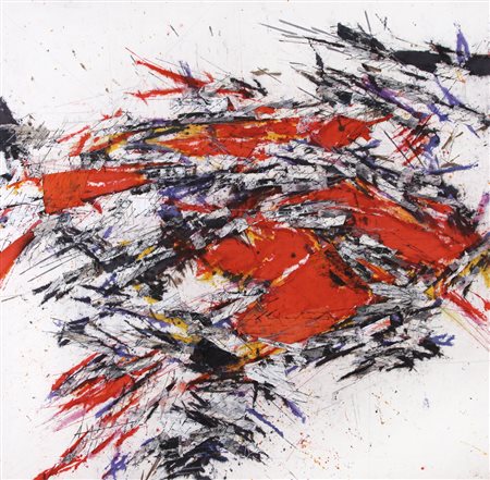 SANDRO MARTINI Livorno 21/04/1941 Quantum Couve, 2007 tecnica mista su tela...