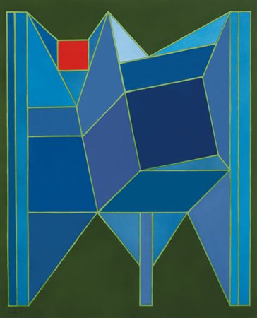 ACHILLE PERILLI Roma 28/01/1927 Ritmo dolce, 2008 tecnica mista su tela cm....