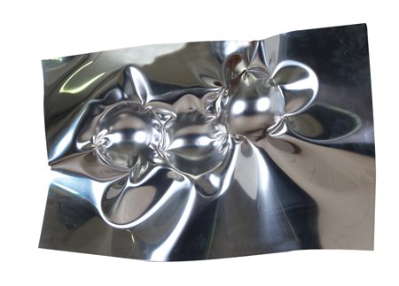 HELIDON XHIXHA Durazzo 1970 Luce, 2008 scultura in acciaio inox lucidato a...