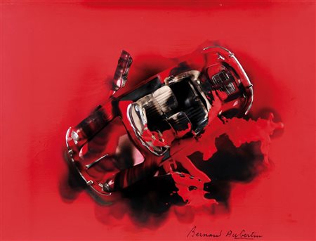 BERNARD AUBERTIN Fontenay aux Roses 1934 Senza titolo modello in metallo di...