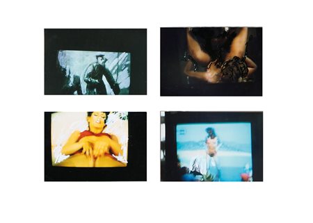 MARIO SCHIFANO Homs (Libia) 1934 - Roma 26/01/1998 Senza titolo lotto di 4...