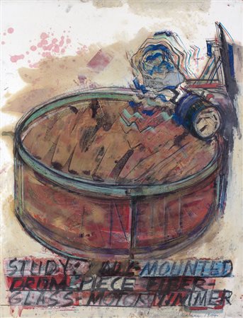 DENNIS OPPENHEIM Mason City 1938 - New York 24/01/2011 Study: wall mounted...