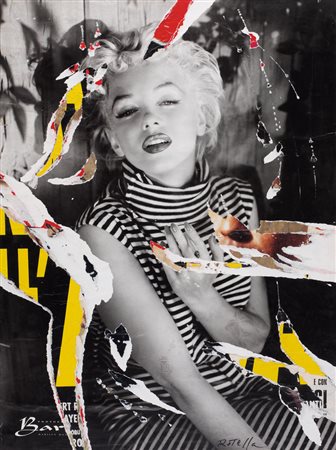 MIMMO ROTELLA Catanzaro 07/10/1918 - Milano 08/01/2006 Marilyn love, 1995...