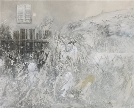 GIUSEPPE BANCHIERI Milano 09/11/1927 - Como 30/12/1994 Figure nel giardino,...