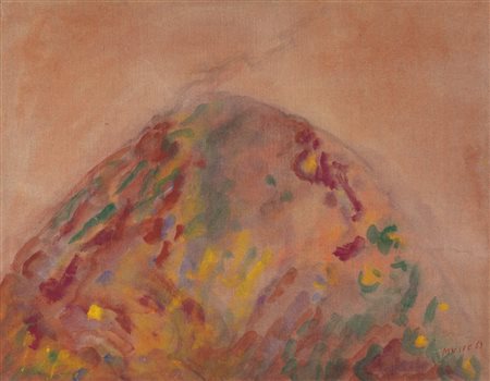 ANTON ZORAN MUSIC Gorizia 12/02/1909 - 26/05/2005 Paesaggio senese, 1963 olio...