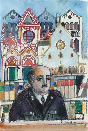 FRANCESCO TABUSSO Sesto San Giovanni (Mi) 27/06/1930 Figura e Cattedrale...