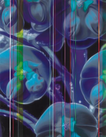 DANY VESCOVI Milano 1969 Senza titolo, 2002 olio su tela cm. 130x100, firma,...