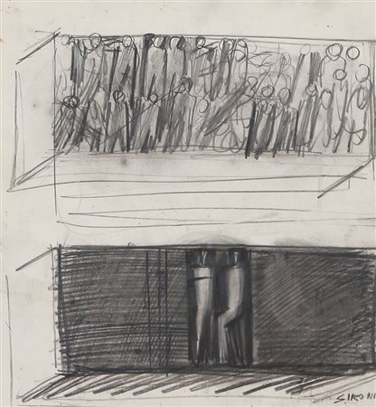 MARIO SIRONI Sassari 12/05/1885 - Milano 05/08/1961 Studio del Salone del...