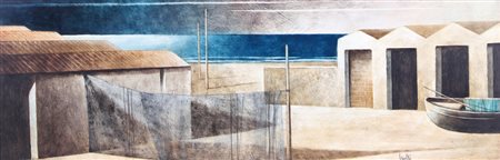 MARCELLO SCUFFI Tizzana (Pt) 1948 I paesaggi della memoria, il bagno...