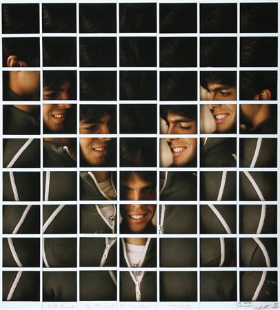 MAURIZIO GALIMBERTI Milano 1956 Kaka, 2007 mosaico di 63 polaroid cm....