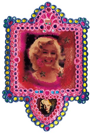 OMAR RONDA Portula (Bi) 11/09/1947 Marilyn, 2012 iron frozen (metallo,...