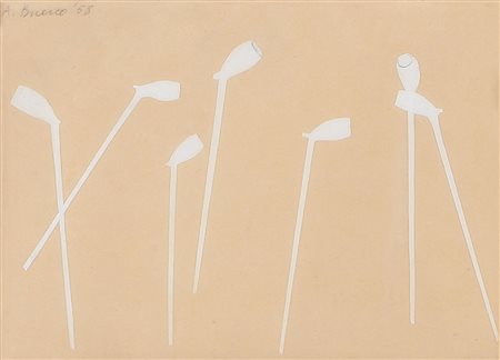 ANTONIO BUENO Berlino (Germania) 21/07/1918 - Firenze 26/09/1984 Pipe, 1958...