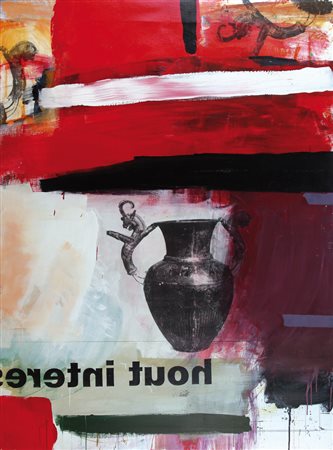 MIRKO PAGLIACCI Losanna 1959 Infinito (dal segreto rosso), 2005 polimaterico...