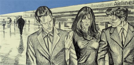 LUCA ZAMPETTI Camerino (MC) 1966 Con loro sarebbe andata dovunque, 2008...