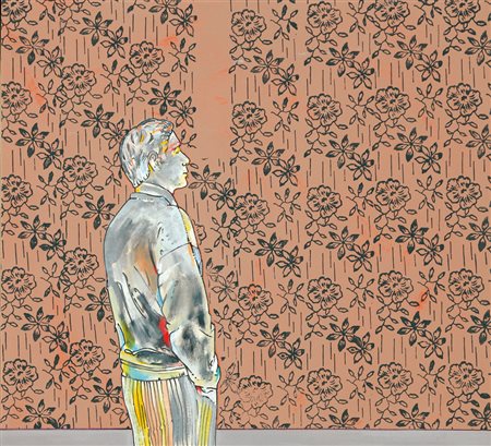 RENATO MAMBOR Roma 04/12/1936 Incompleta, 1994 tecnica mista su tela...