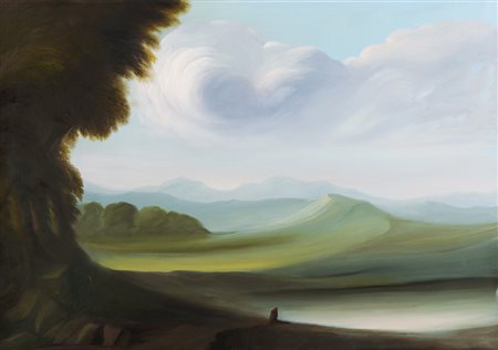 UBALDO BARTOLINI Montappone (Ap) 18/02/1944 Voglia di restare, 2001 olio su...