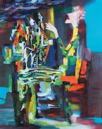 MARCO CINGOLANI Como 21/02/1961 Penelope... oh Penelope, 2003 olio su tela...