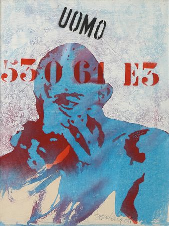 PAOLO BARATELLA Bologna 05/07/1935 Cronaca di un mal di testa 9°, 1968 olio...