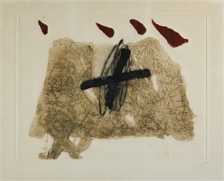 TAPIES ANTONI (1923 - 2012) - Senza titolo VI.