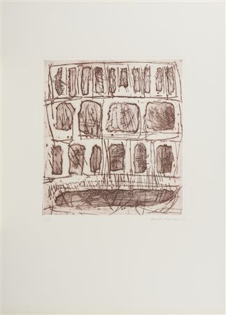 POMODORO ARNALDO (n. 1926) - Tavola dei segni.