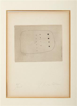 FONTANA LUCIO (1899 - 1968) - Senza titolo.