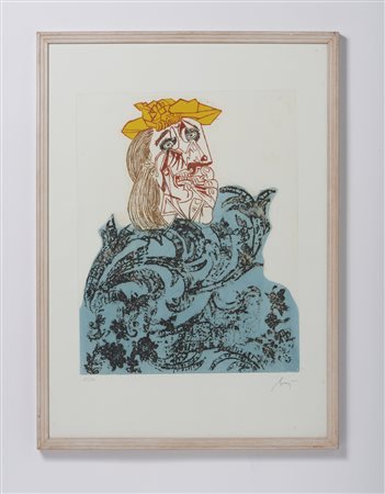 BAJ ENRICO (1924 - 2003) - Senza titolo.